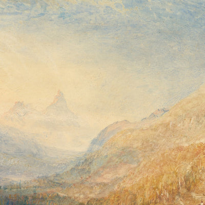 The Lake of Zug, Switzerland by Turner, 1843