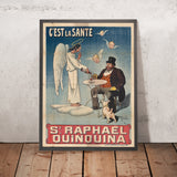 St. Raphaël Vintage Quinquina Poster by Henry Gerbault, 1920