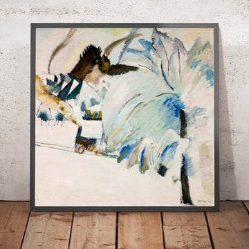 A framed image of 