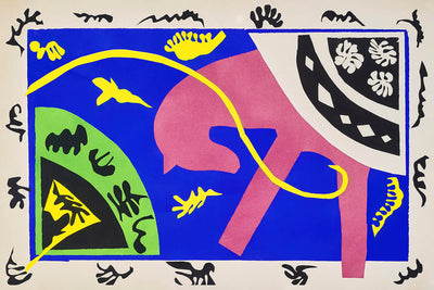 Le cheval, le cavalier et le clown (The horse, the rider, and the clown) by Henri Matisse, 1947