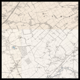 Mappa Antica Personalizzata di Cumbernauld 