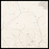 Mapa antiguo personalizado de Rutherglen 