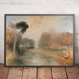 Schloss Rosenau, Coburg by Turner, 1841