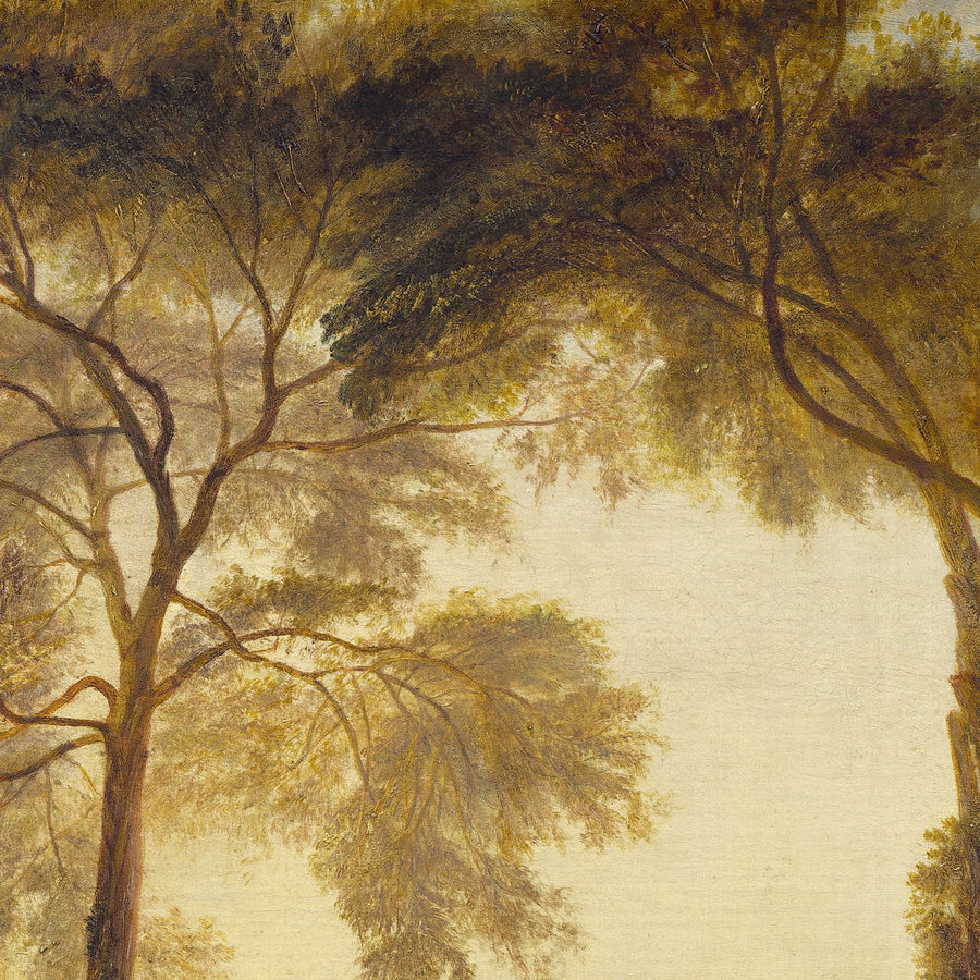 Mortlake Terrace affacciato sul Tamigi a Londra di Turner, 1827 