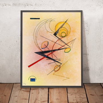 A framed image of 