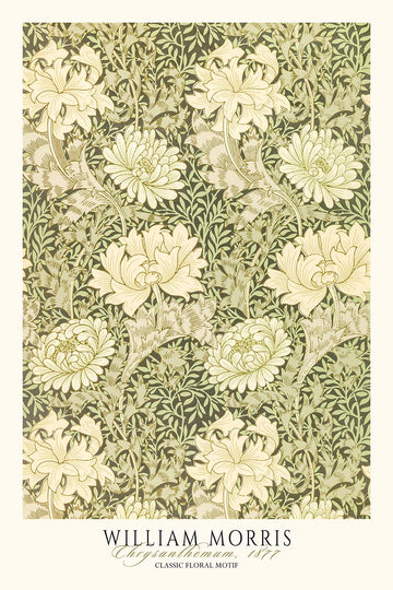 Chrysantheme von William Morris, 1877 