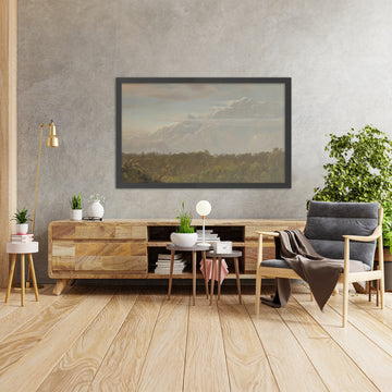 A framed image of 