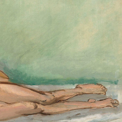 Nu demi couché (Half-reclining nude) by Henri Matisse, 1918