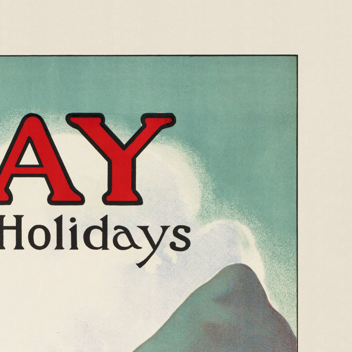 Bray Travel Poster: For Better Holidays, See Ireland First