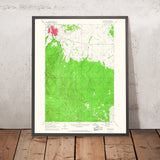 Old Map of Spearfish, South Dakota by USGS, 1961 – Black Hills National Forest & Spearfish Canyon