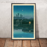 Fischerdorf, Arai, Enshu von Hasui Kawase, 1935 