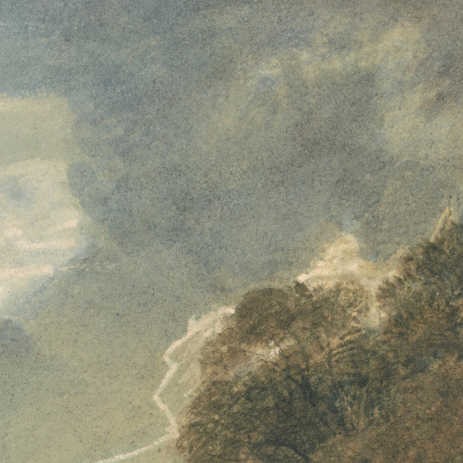 Ingleborough da Chapel-Le-Dale di Turner, 1810 