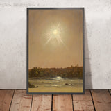Maine Sunset by Frederic Edwin Church, 1855