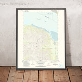 Map of Hope, Alaska by USGS, 1993 – Turnagain Arm & Kenai National Wildlife Refuge