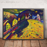 Houses at Murnau by Wassily Kandinsky, 1909