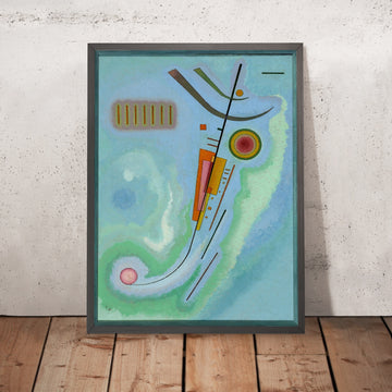 A framed image of 