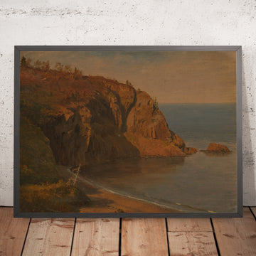 A framed image of 