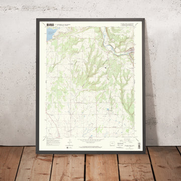Old Map of Dolores, Colorado by USGS, 1965 – Dolores River & San Juan National Forest