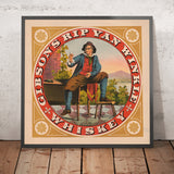 Gibson’s Rip Van Winkle Vintage Whiskey Poster 2, 1882