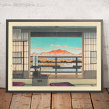 Mattina all'Arayu Spa Hotel di Shiobara di Hasui Kawase, 1935 