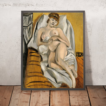 Une image encadrée de Femme nue (Nude Woman) par Henri Matisse, 1915