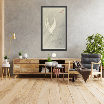 A framed image of 