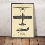 Fairchild Model 24W: WW2 Aircraft Identification Chart, 1942