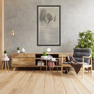 A framed image of 