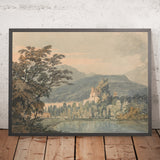 La villa de Sir William Hamilton à Naples par Turner, 1795 