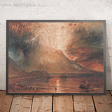 Il Vesuvio in Eruzione di Turner, 1817 