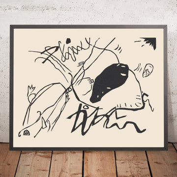 A framed image of 
