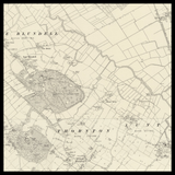 Mappa Antica Personalizzata di Bootle 