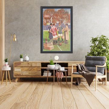 A framed image of Samson Kina Vintage Advertising Poster by J.L. Goffart, 1920