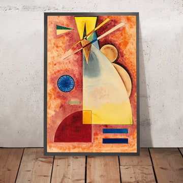 A framed image of 