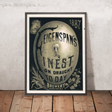 Feigenspan’s Finest Vintage Beer Poster by Herman Bartsch, 1887