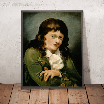 A framed image of 