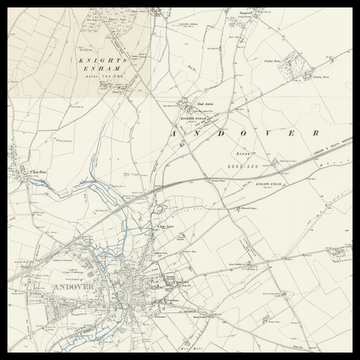 Una vecchia mappa dell&