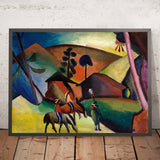 Indians on Horses by August Macke, 1911