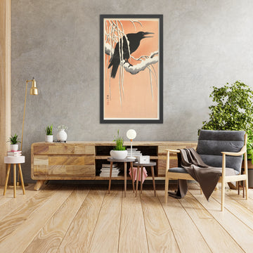 A framed image of 