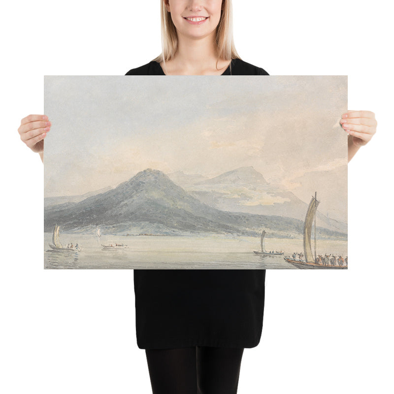 From the Isola Borromena Lago by Turner, 1795