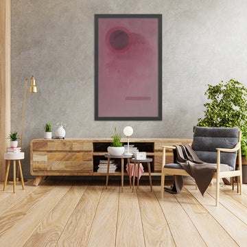 A framed image of 
