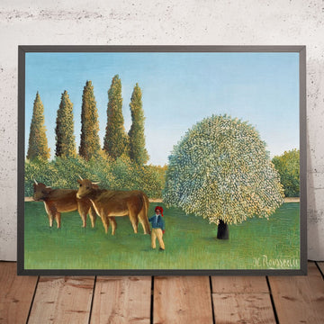 Prato (Il Pascolo) di Henri Rousseau, 1910 