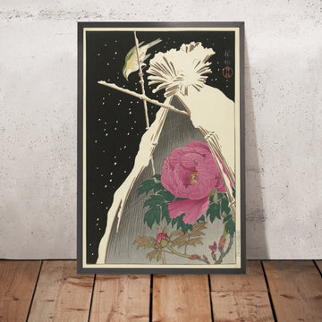 A framed image of 