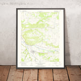 Old Map of Carbondale, Colorado by USGS, 1961 – Roaring Fork River & Mount Sopris