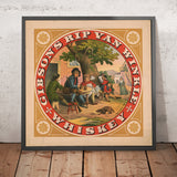 Gibson’s Rip Van Winkle Vintage Whiskey Poster 3, 1882