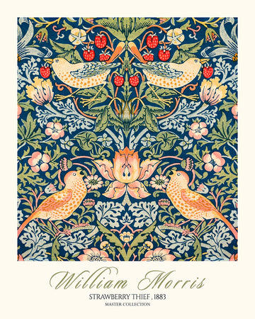 Strawberry Thief de William Morris, 1883 