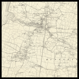 Mappa antica personalizzata di Weston-super-Mare 