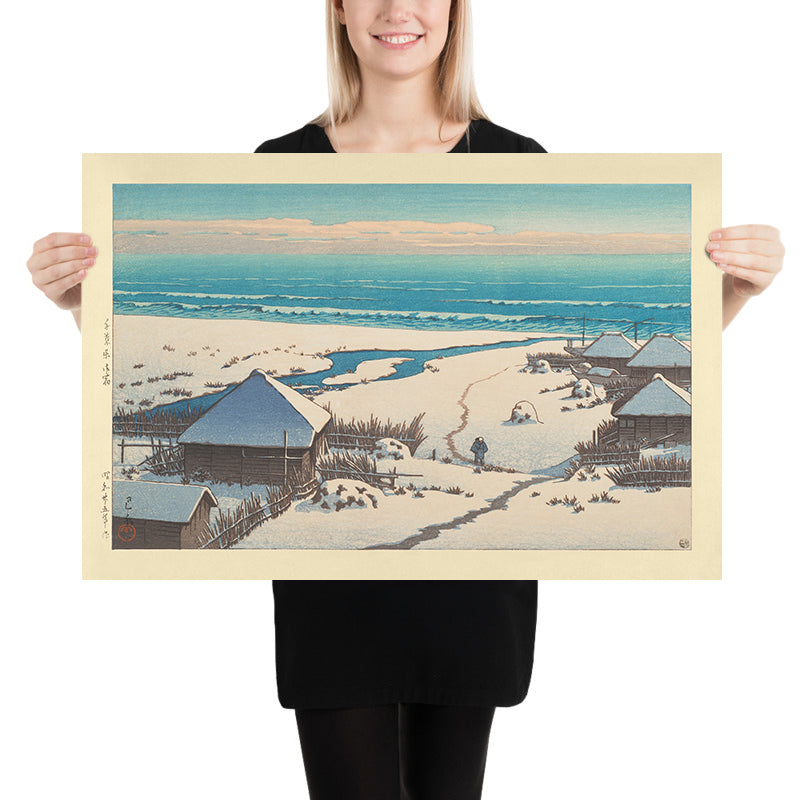 Onjuku, Prefectura de Chiba por Hasui Kawase, 1935 