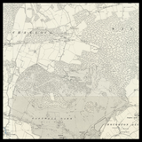Personalised Old Map of Ashford