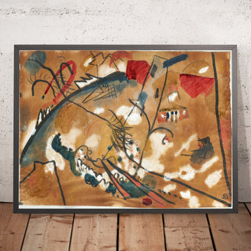A framed image of 
